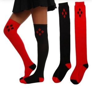 Harley Quinn knee socks